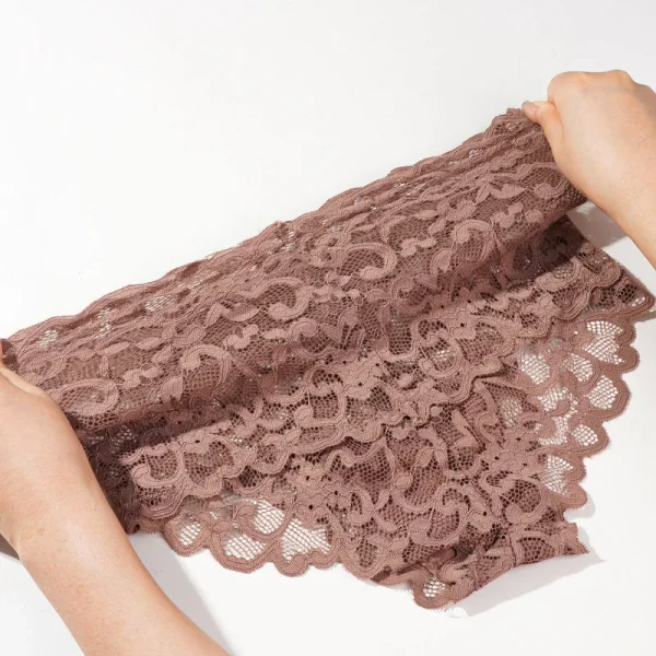 Sexy Floral Lace Panties Briefs High Waist Soft Lingerie - Image 5